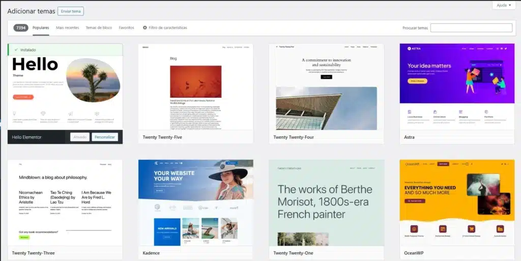Passo a passo para montar um portfólio online com Elementor