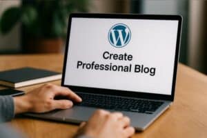 como criar um blog profissional com WordPress passo a passo,