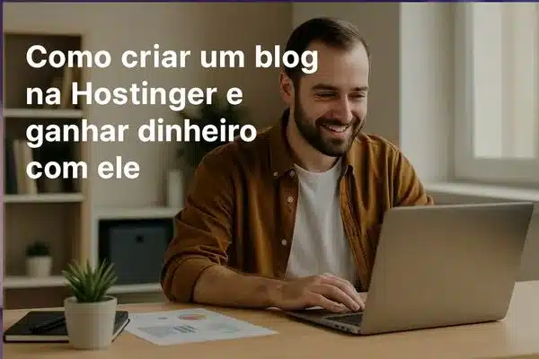 Como Criar um Blog na Hostinger e Ganhar Dinheiro com Ele