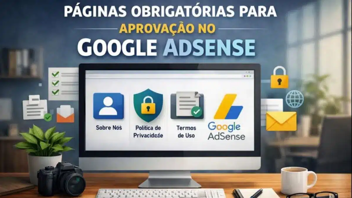 Páginas Obrigatórias para Aprovação no Google AdSense