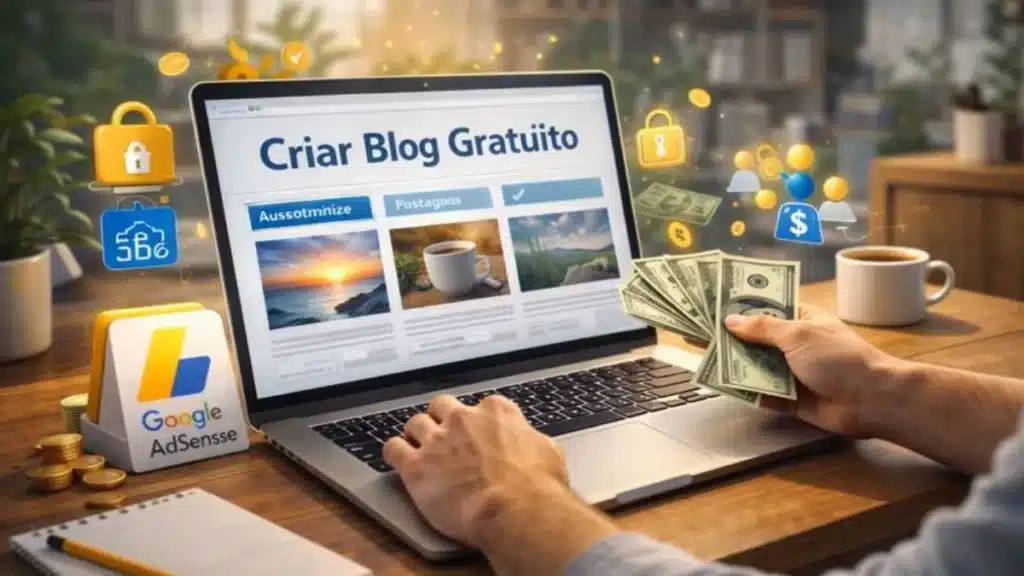 Como fazer um blog gratuito e ganhar dinheiro na prática