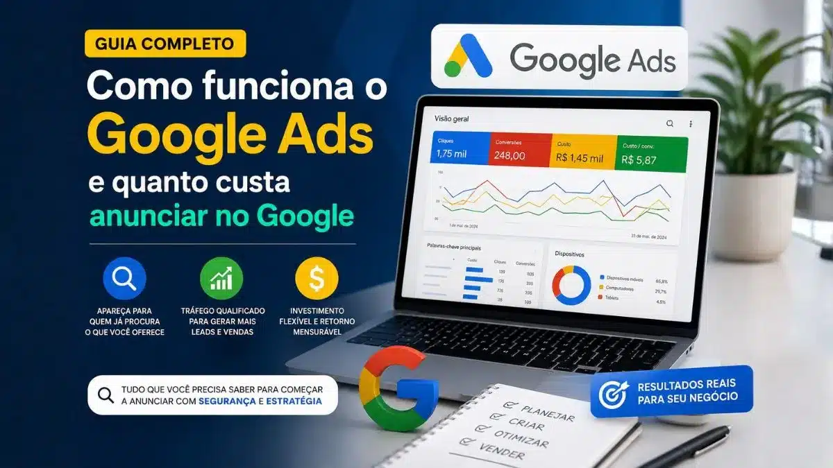 Como funciona o Google Ads e quanto custa anunciar no Google