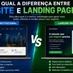 Qual a diferença entre site e Landing Page?